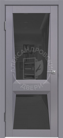 Александровские двери Межкомнатная дверь Ариана-2 ПО сатин серый, арт. 12320