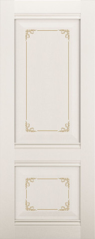 ЛесКом Межкомнатная дверь Венеция-3 ДГ патина золото, арт. 12978