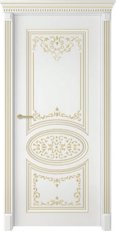 Гармония Межкомнатная дверь Венеция с патиной ПГ, арт. 21593