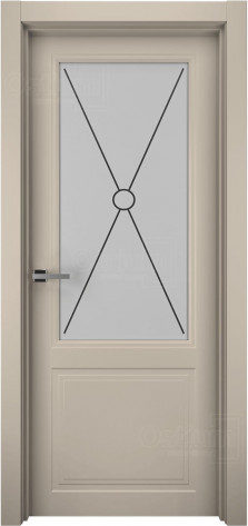 Ostium Межкомнатная дверь N24 ПО стекло 2, арт. 24566