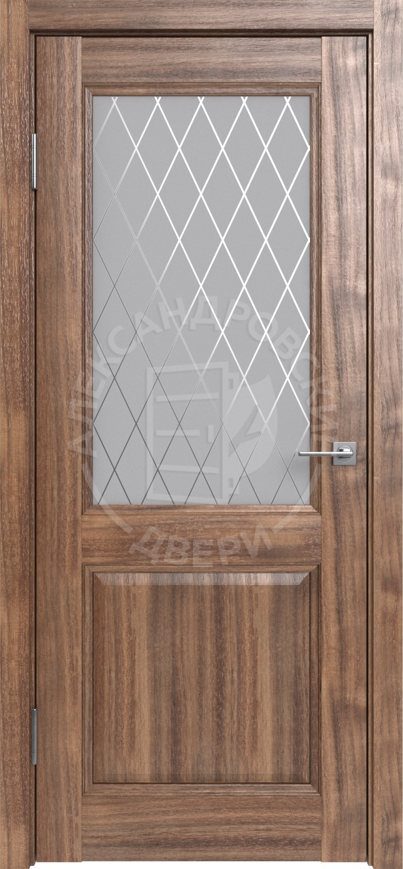 Александровские двери Межкомнатная дверь Каролина 1 ПО Ромб, арт. 12387 - фото №4