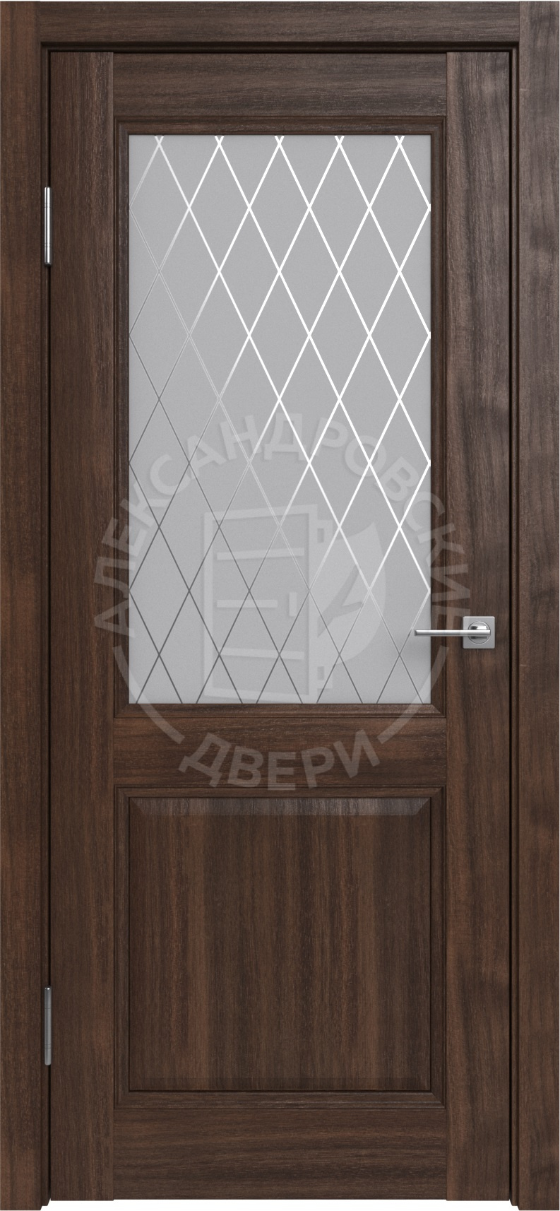 Александровские двери Межкомнатная дверь Каролина 1 ПО Ромб, арт. 12387 - фото №2