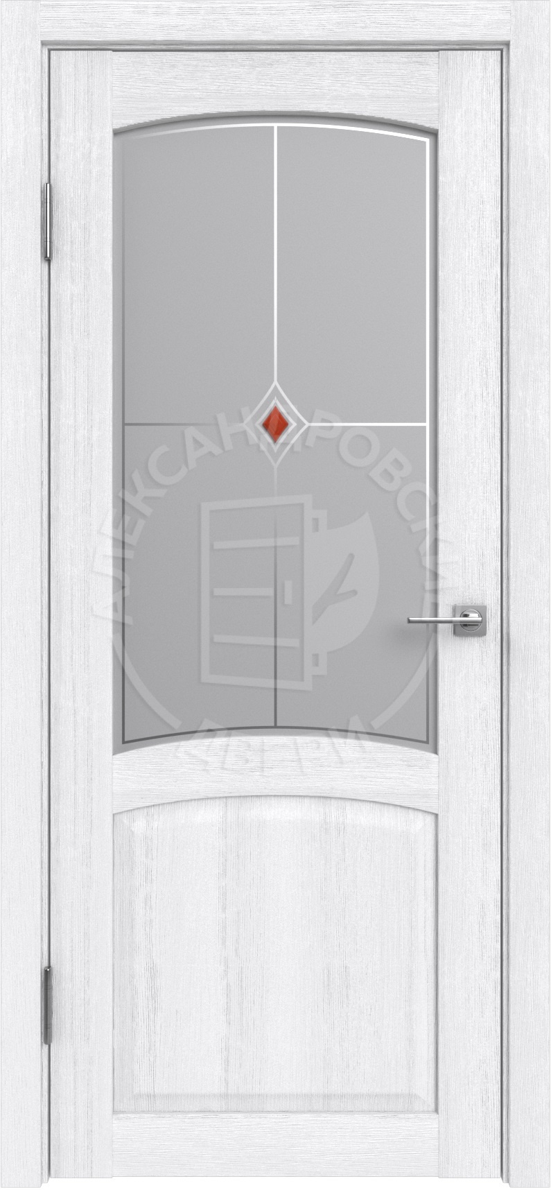 Александровские двери Межкомнатная дверь Криста ПО Фьюзинг, арт. 12391 - фото №8