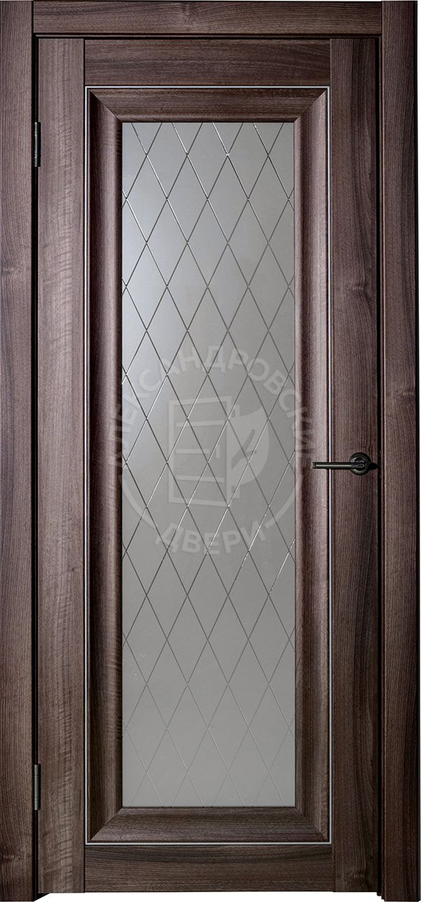 Александровские двери Межкомнатная дверь Ясмина ПО Ромб, арт. 12408 - фото №2