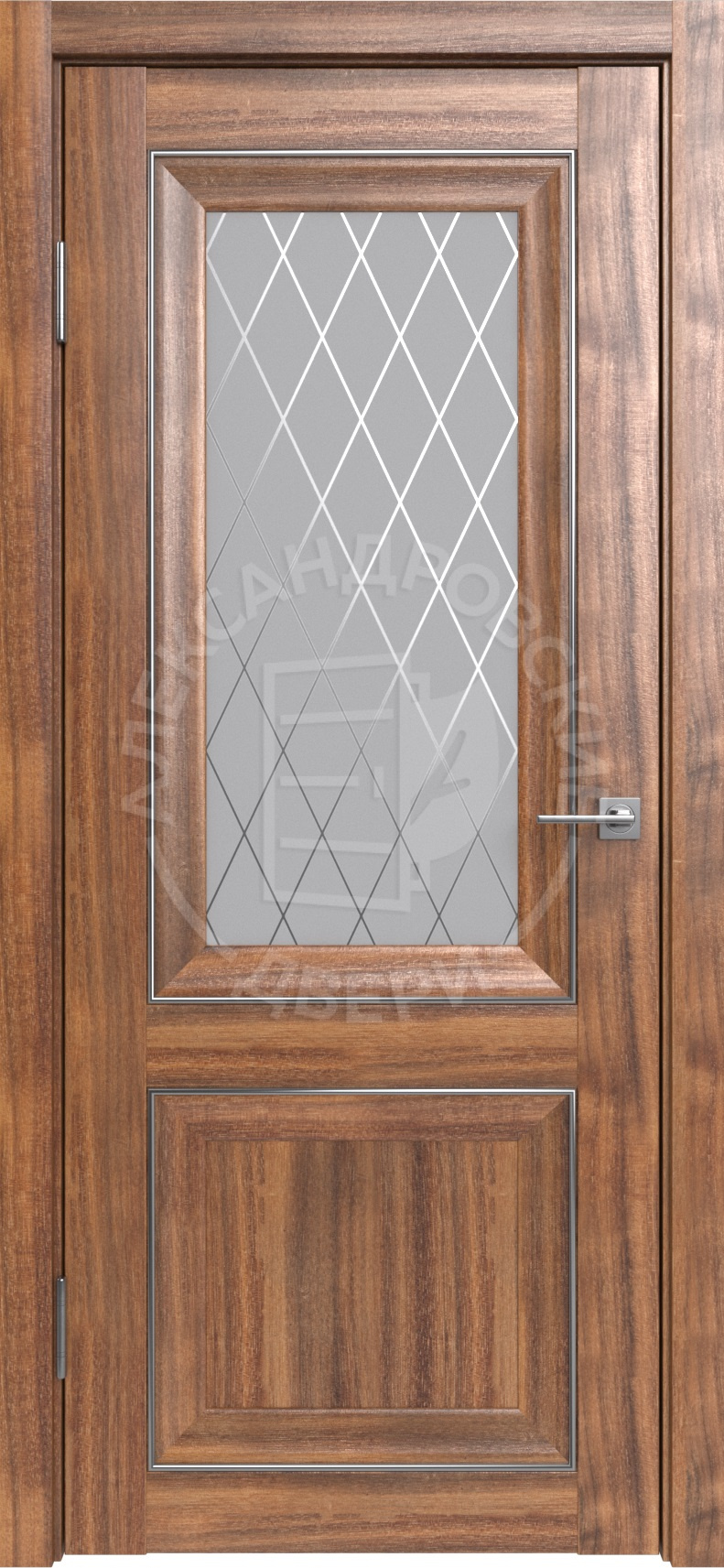 Александровские двери Межкомнатная дверь Ясмина 2 ПО, арт. 12411 - фото №3