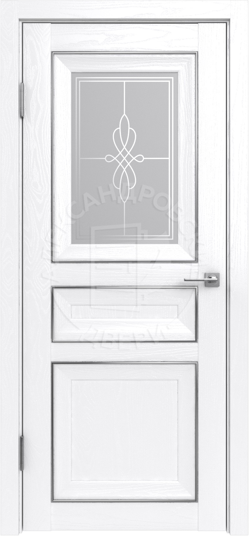 Александровские двери Межкомнатная дверь Ясмина 3 ПО, арт. 12413 - фото №1