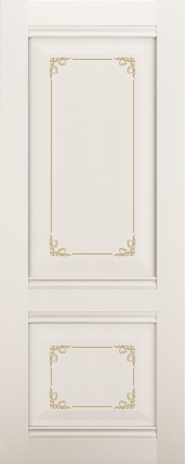 ЛесКом Межкомнатная дверь Венеция-3 ДГ патина золото, арт. 12978 - фото №1