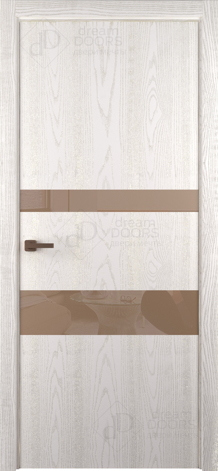 Dream Doors Межкомнатная дверь T28, арт. 18212 - фото №1