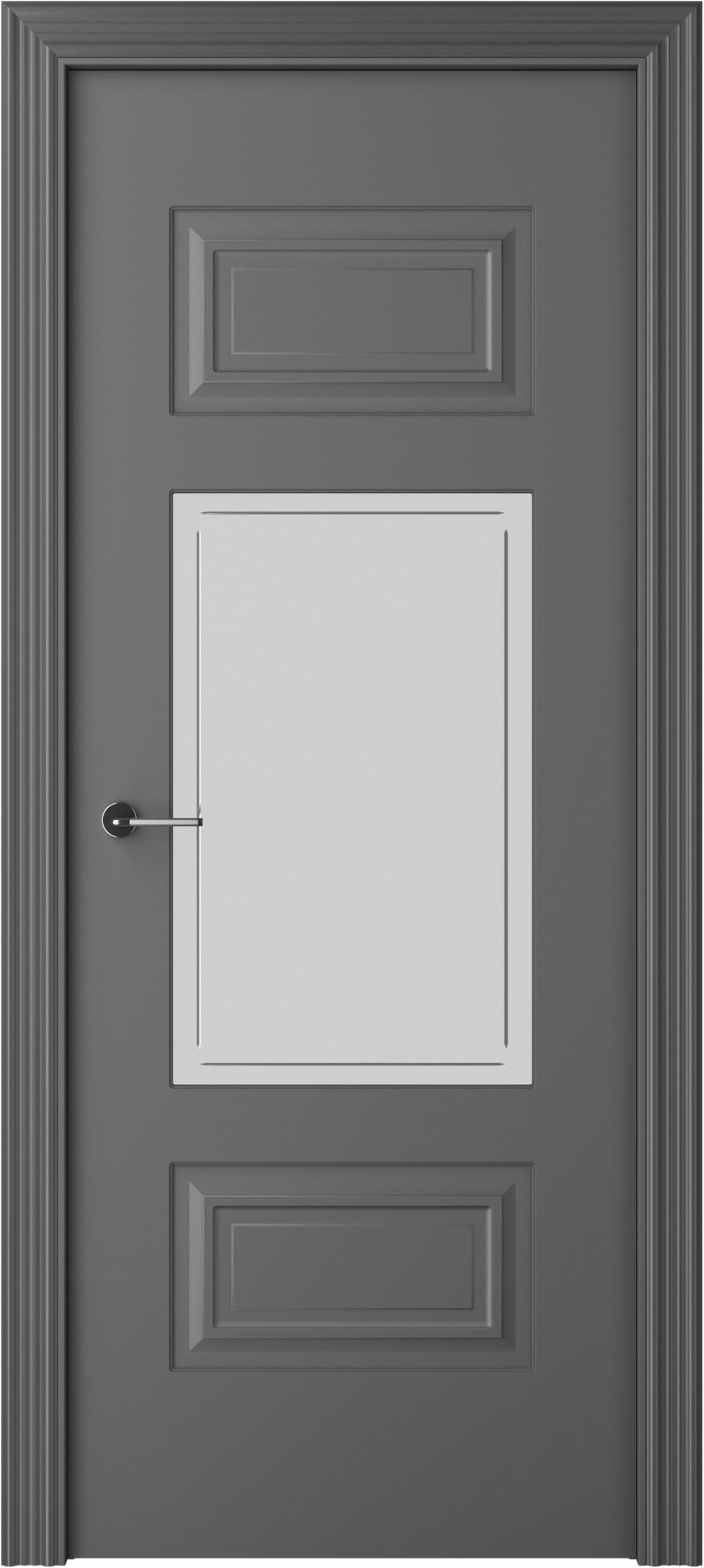 Ostium Межкомнатная дверь U6 ПО Стекло 2, арт. 24134 - фото №1
