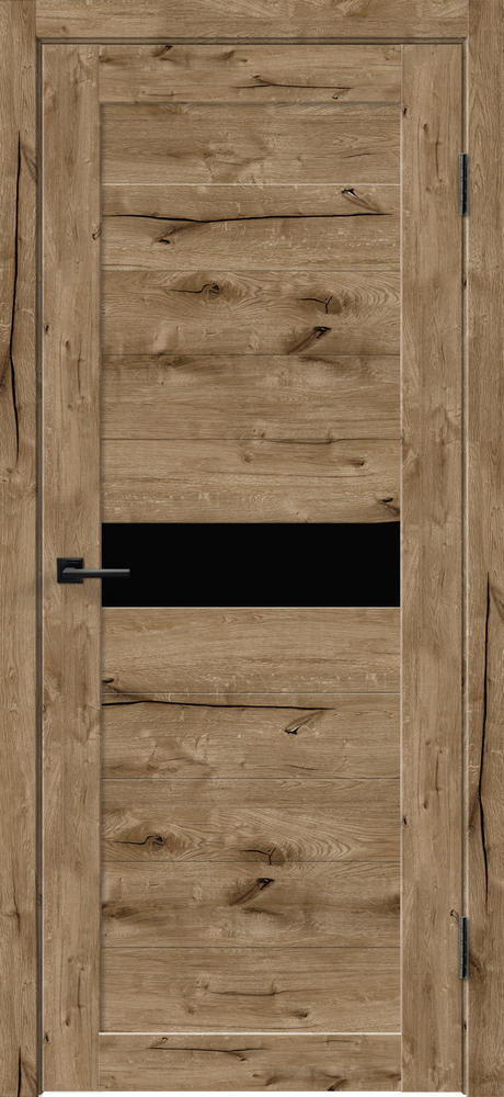 VellDoris Межкомнатная дверь Linea 10 черное, арт. 28539 - фото №1