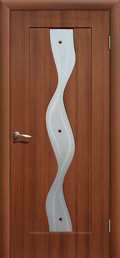 Сибирь профиль Межкомнатная дверь Водопад ПО, арт. 4852 - фото №2