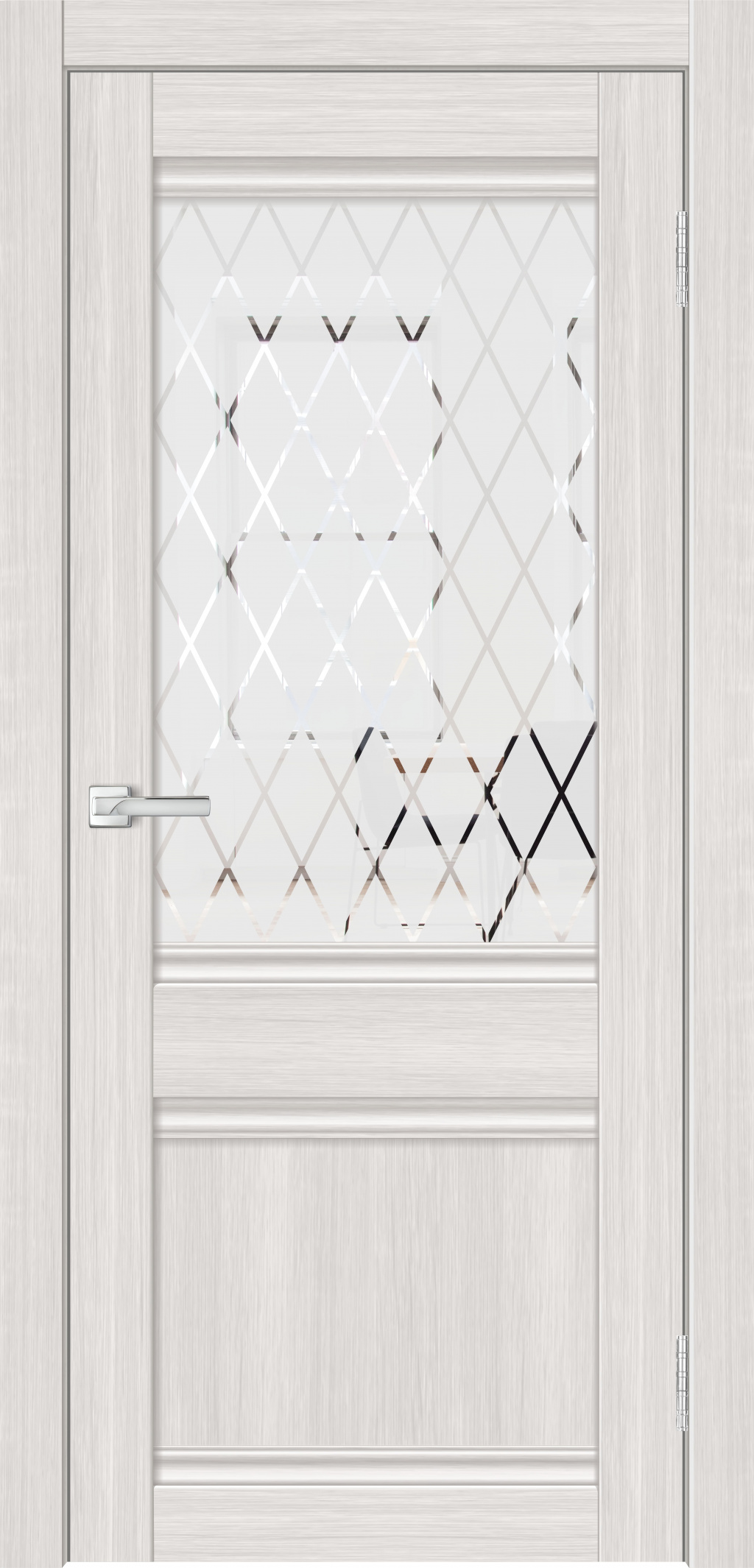Двери Гуд Межкомнатная дверь Альфа 3 ДО Ромбы, арт. 6638 - фото №1