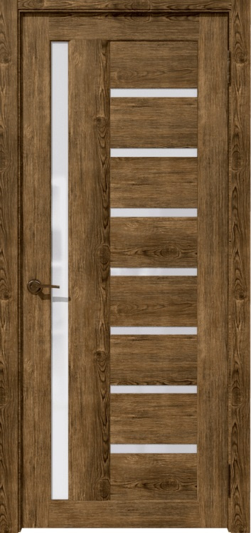 Дубрава Сибирь Межкомнатная дверь Вертикаль Зеркало, арт. 7778 - фото №1