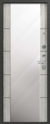 Эталон Входная дверь Эталон Х-5 зеркало с фацетом, арт. 0006475 - фото №2
